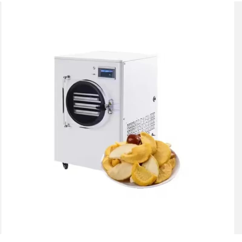 9Kg 5 Vassoi Verdure Frutta Secca Lyophilizzatore Vuoto Frutta Domestica Liofilizzatore Commerciale Lyophilizzatore Macchina A Secca Vuoto per Alimenti