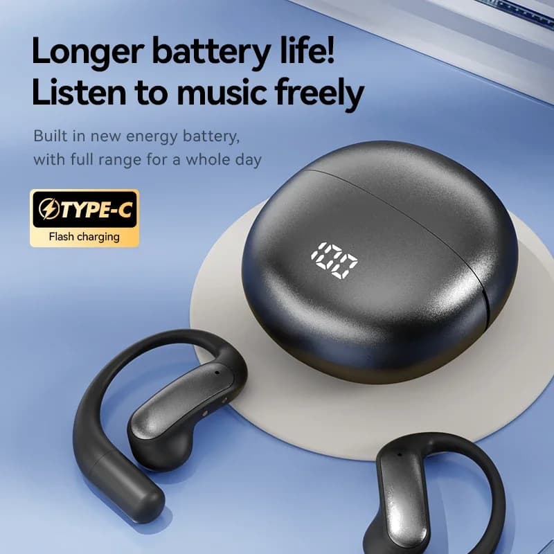 Auxiliary Auxiliary Translation Headphones for AI Translator in compatible real time 5.4 Two-way wireless earphones suspended for smart voice