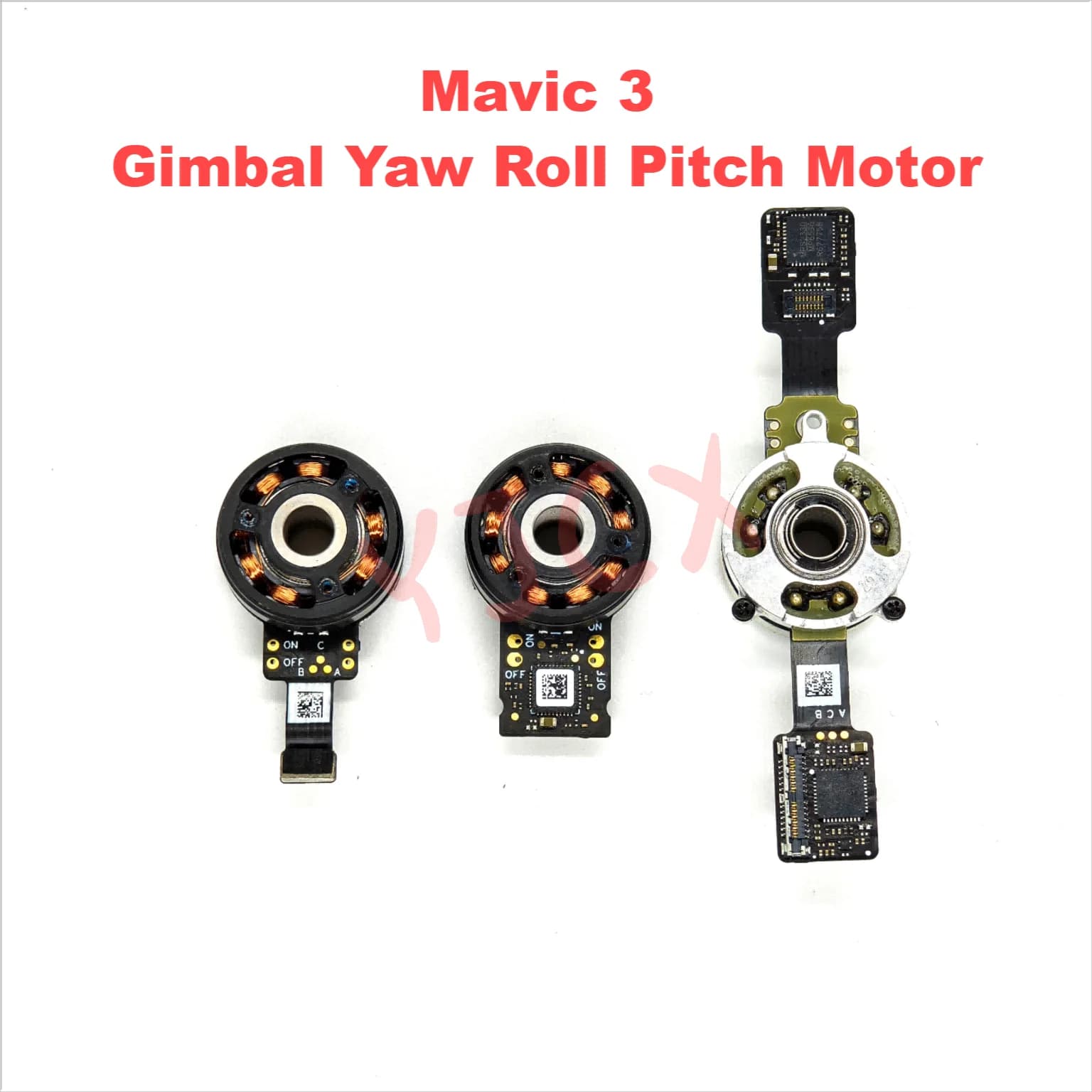 Motore originale per giunto cardanico drone per DJI Mavic 3/Mavic 3E/Mavic 3C/Mavic 3T Gimbal Yaw Roll Pitch Motor Drone Parte