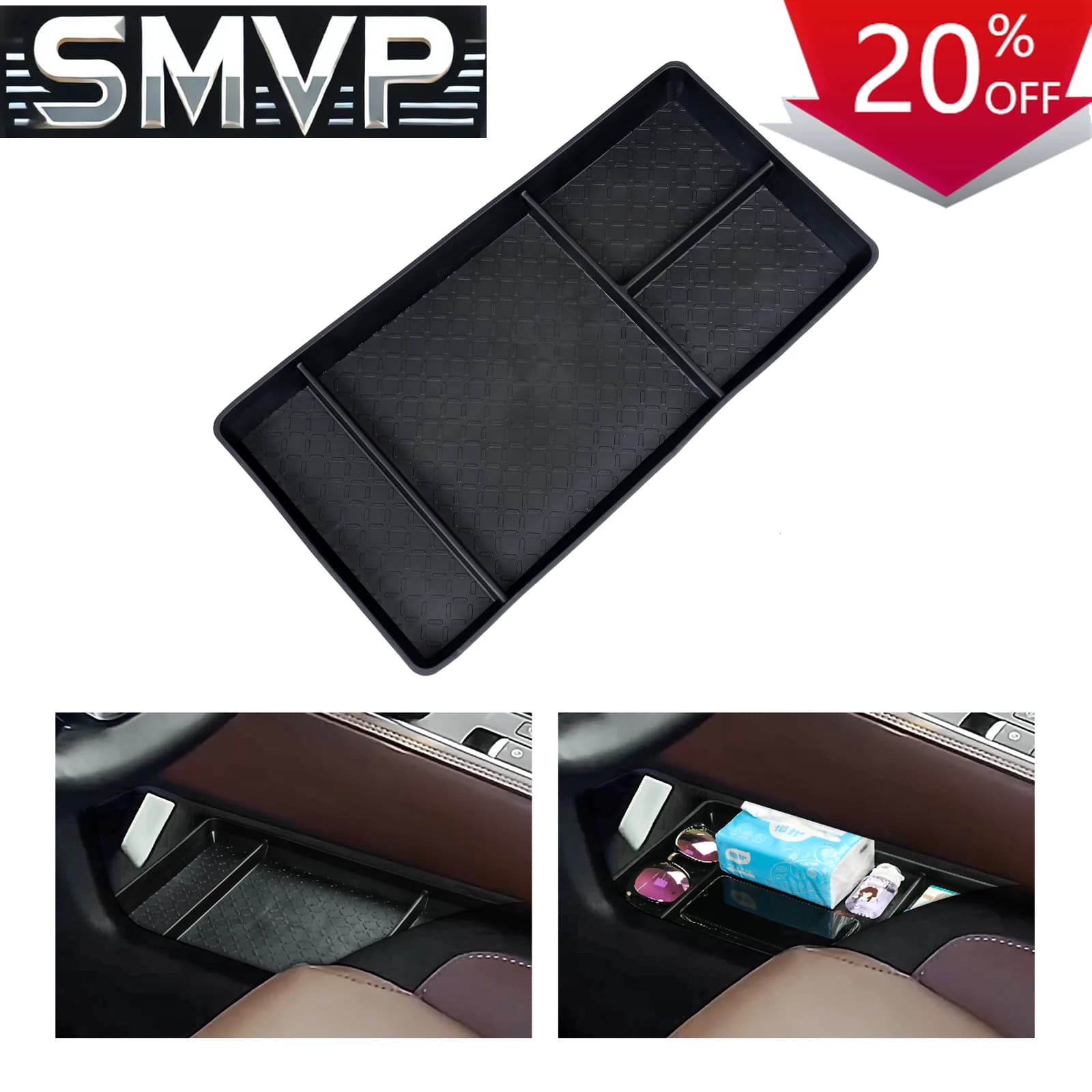 Misura Per Auto Console Centrale Scatola di Immagazzinaggio Nissan Pathfinder 2023 2024 Vassoio Centrale Organizzatore Accessori Interni Riordino TPE