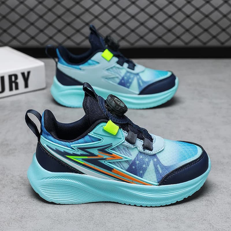 2025 Kids Sneakers Running Shoes With Breathable Mesh Buckle For Boys And Girls Casual Shoes Soft Outdoor Wear Resistant Non-slip