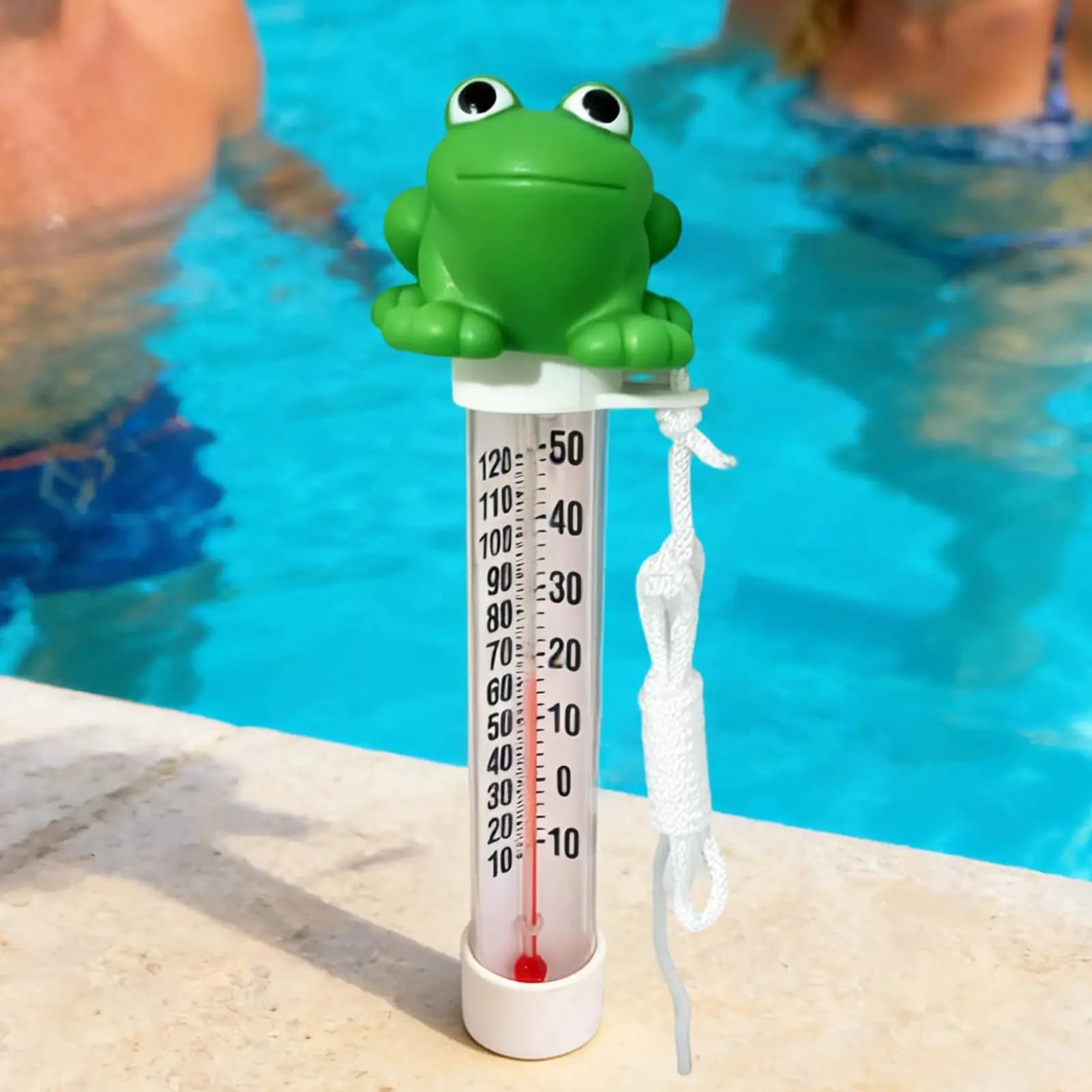 Large Display Easy Read Pool Thermometer Accurate Water Temperature Tester for Children Swimming Spa Hot Tub Bathtub