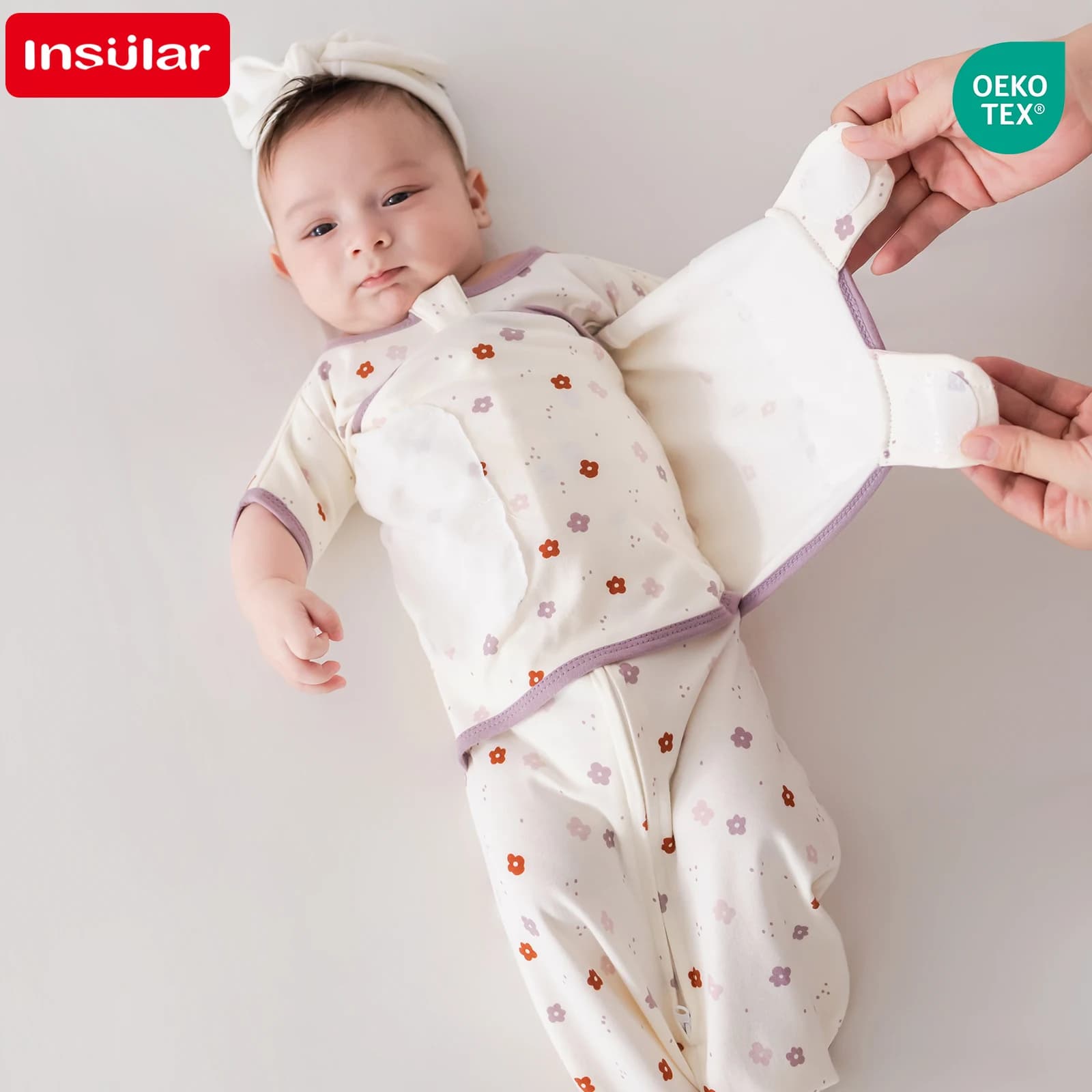 Nanna Wrap with Cotton Hinge, Neck Cover for Newborn 0-18 Months, Sleeping Bag for Children