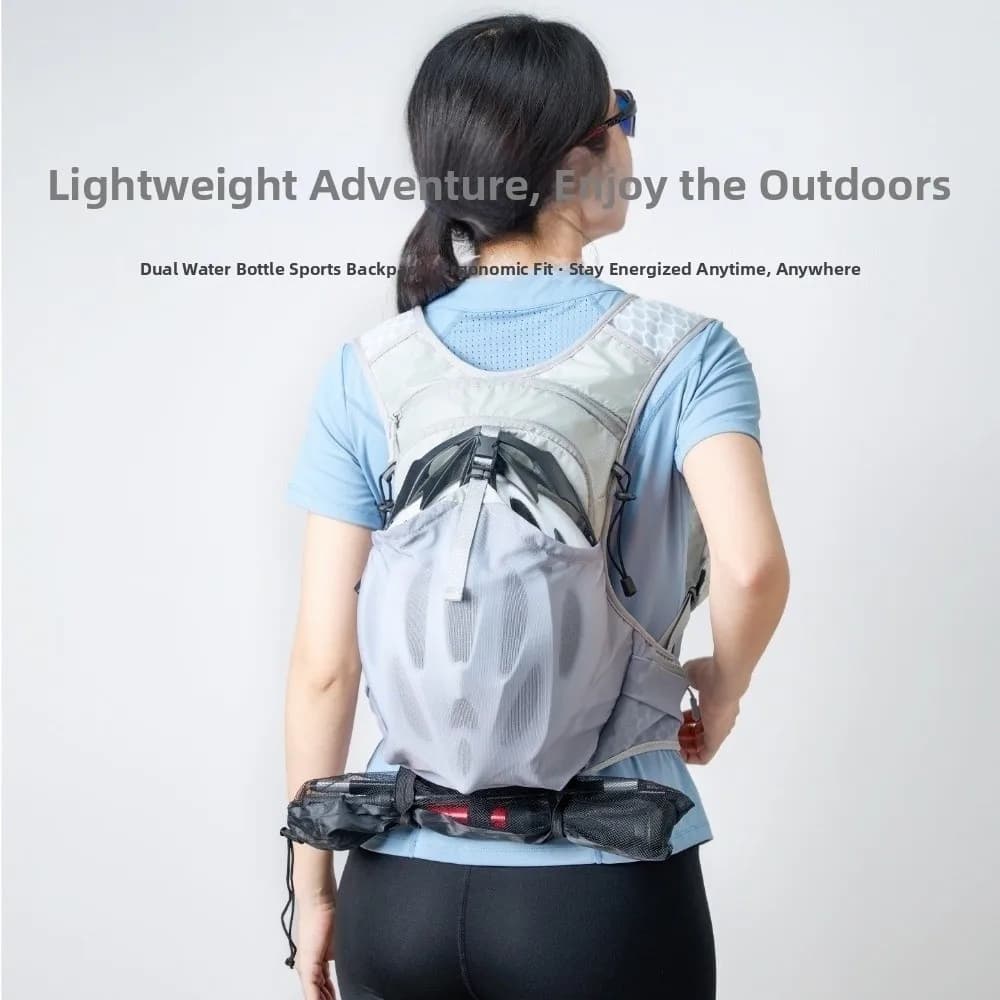 With reflective stripes Trail running backpack Light and breathable moisturizing vest Waterproof hydration system Moisturizing package