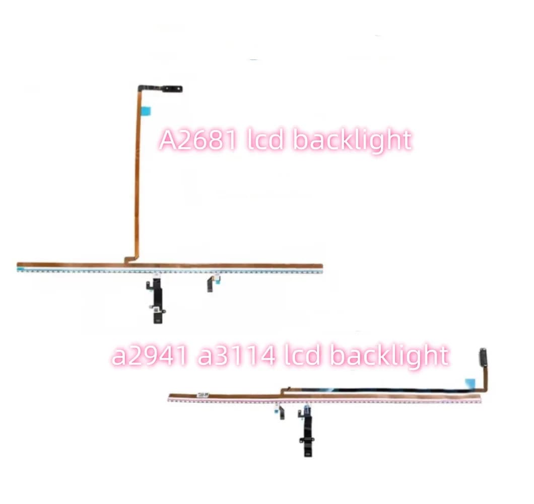 New A2941 A3114 A2681 LCD LED Backlight Camera Cable Front for MacBook Air Retina 13.3 "M2 13.6" A2681 LED Backlight Strip