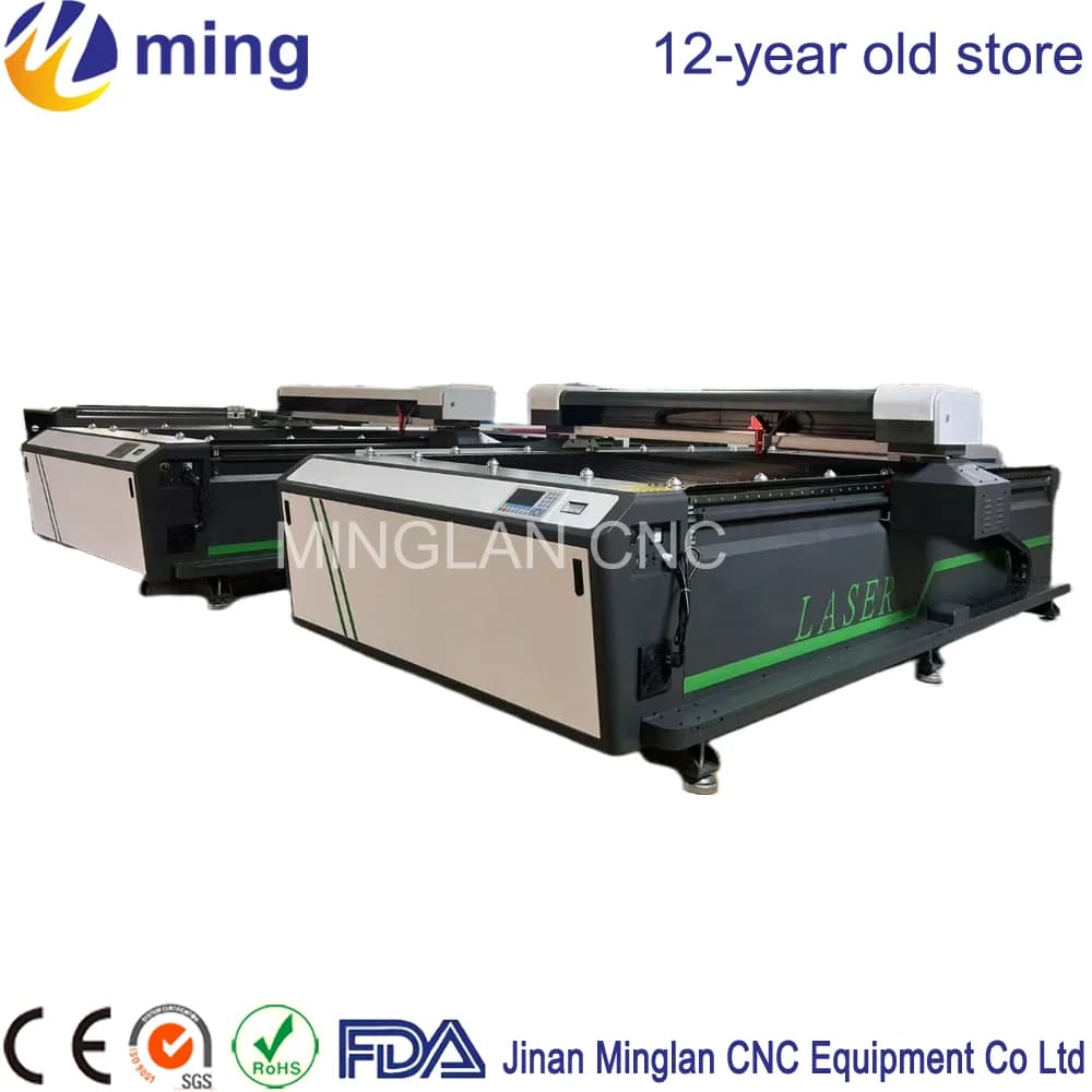ML-6090J Co2 6090 1390 1325 Macchina per incisione laser Macchina da taglio laser per incisione su pietra di vetro Non metallica