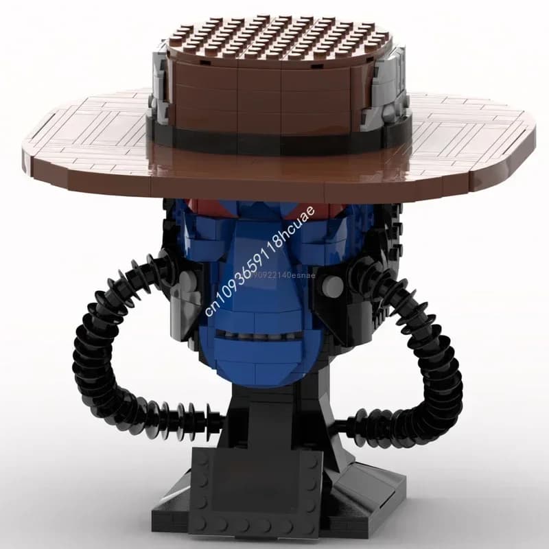 690pcs Star Battle Mercenary Cad Bane Helmets Model Moc Building Blocks Bricks Education Assembly Toys for Kids Christmas Gifts