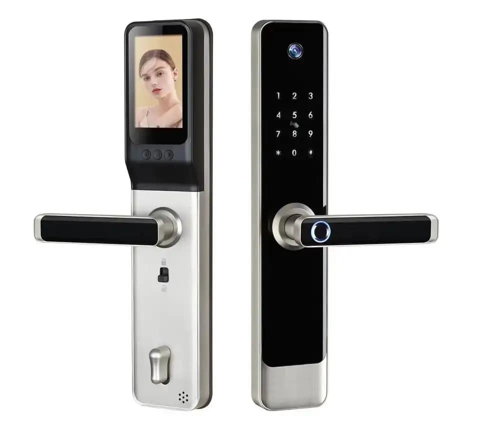 7068 Spioncino Schermo della fotocamera Telefono Video Sblocco remoto Tuya WiFi 6068 5572 6085 Scheda Keyless Elettronica digitale Smart Door Lock