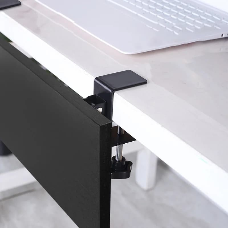 1 paio di schede di estensione desktop senza punzonatura, staffa di estensione per tastiere pieghevoli, computer da ufficio, tablet da lavoro, laptop