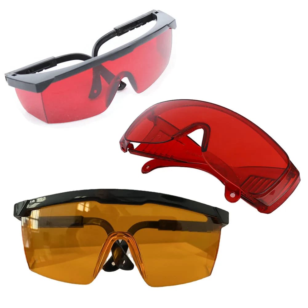 Dental Eye Protection Glasses Optical Eye Glasses for UV Curing Light Glasses Teeth Whitening Candle Clinical Patients Laser Glasses
