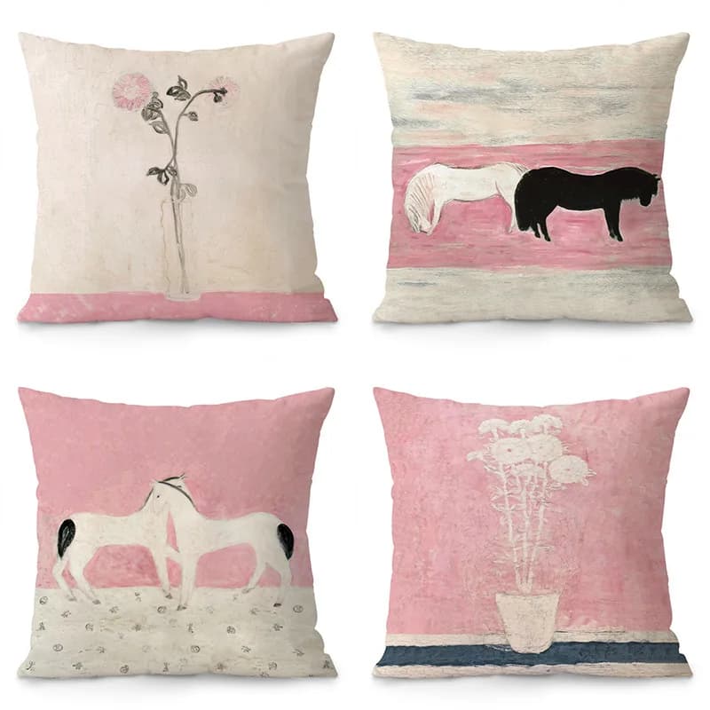 Fodera per cuscino in stile vintage per divano, soggiorno, finestra, testiera letto, cuscino lombare per auto