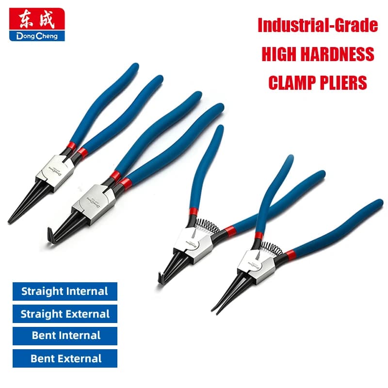 5 inch Internal External Pliers Retaining Clips Snap Ring Circlip Pliers For Hand Tool Industrial-Grade Retaining Ring Pliers