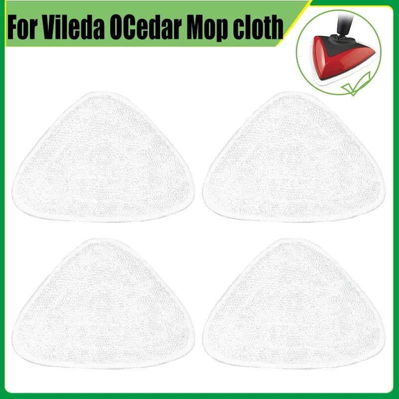 Per accessori per pavimenti con panno triangolare per mop a vapore Vileda con forte assorbimento d'acqua e accessori per mop ad asciugatura