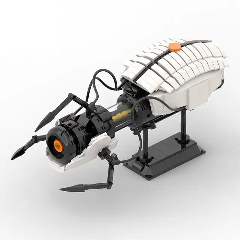 Creativo MOC Pistola di trasferimento ad alta tecnologia Modello Puntelli di gioco Set di blocchi di costruzione Giocattoli educativi fai da te Ornamenti di assemblaggio Regalo