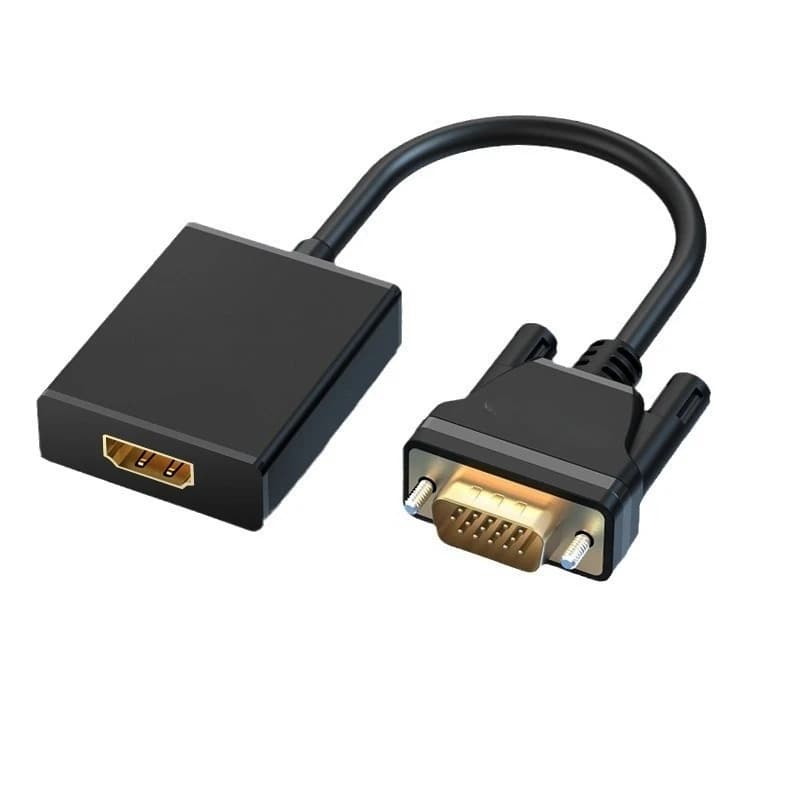Cavo adattatore da ingresso VGA a uscita HDMI con sincronizzazione audio e alimentazione