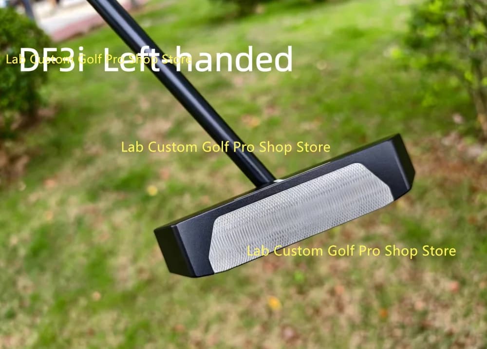 Putter da golf DF3i nero per mancini con design a zero coppia e sistema di recupero della palla. Vedi i dettagli del prodotto per maggiori informazioni