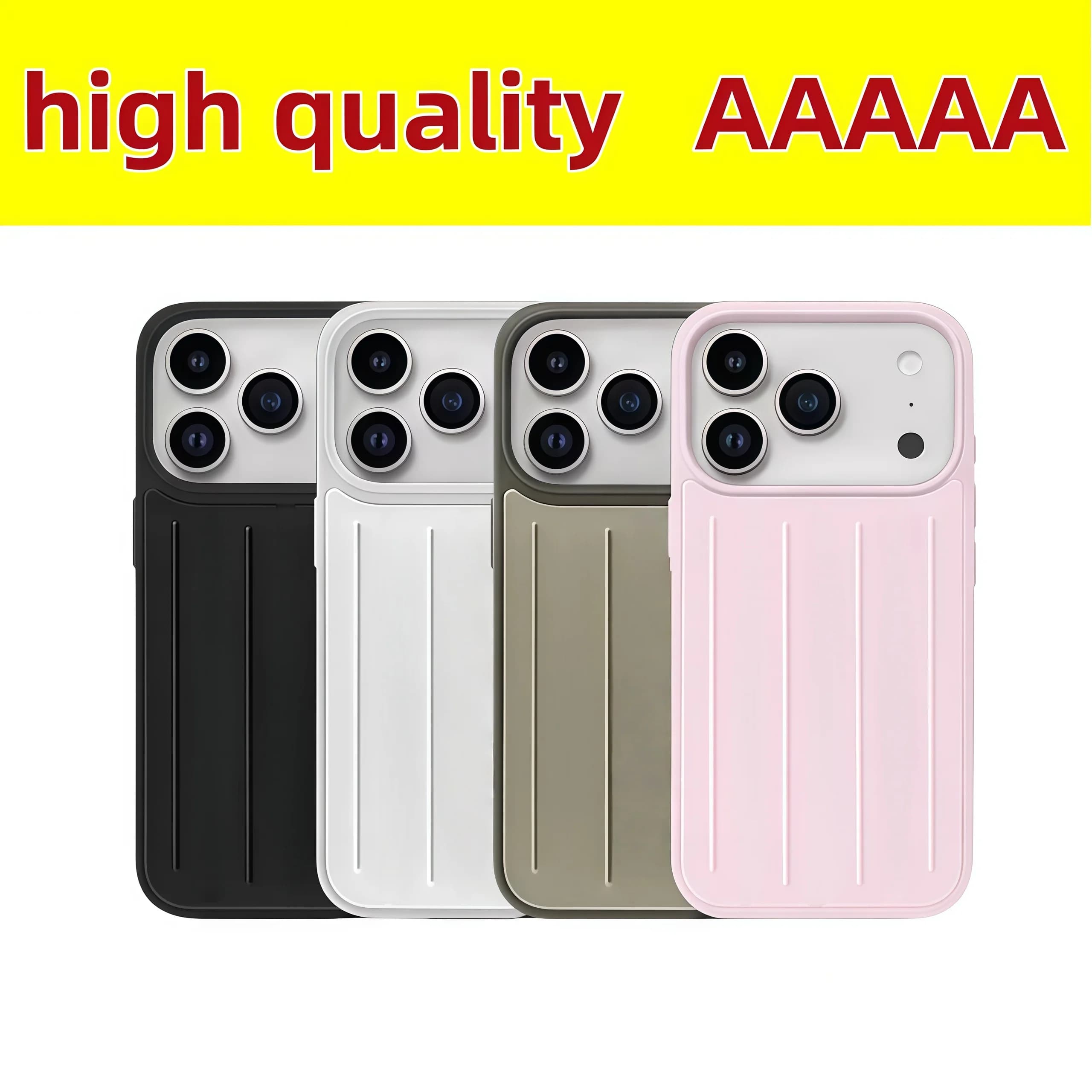 Custodia magnetica antiurto di lusso per iPhone 17 Pro Max, 17, 16, 15, 14 Pro Max, 13, compatibile con MagSafe, in lega di alluminio, con scatola
