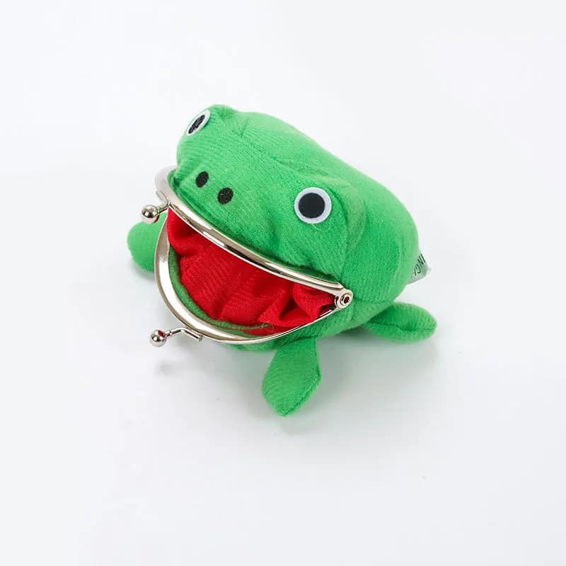 Nuovo Portamonete Naruto a Forma di Rana 2026, Simpatico Portafoglio Verde in Peluche per Donne, Cosplay Anime, Piccola Borsa per Monete Kawaii