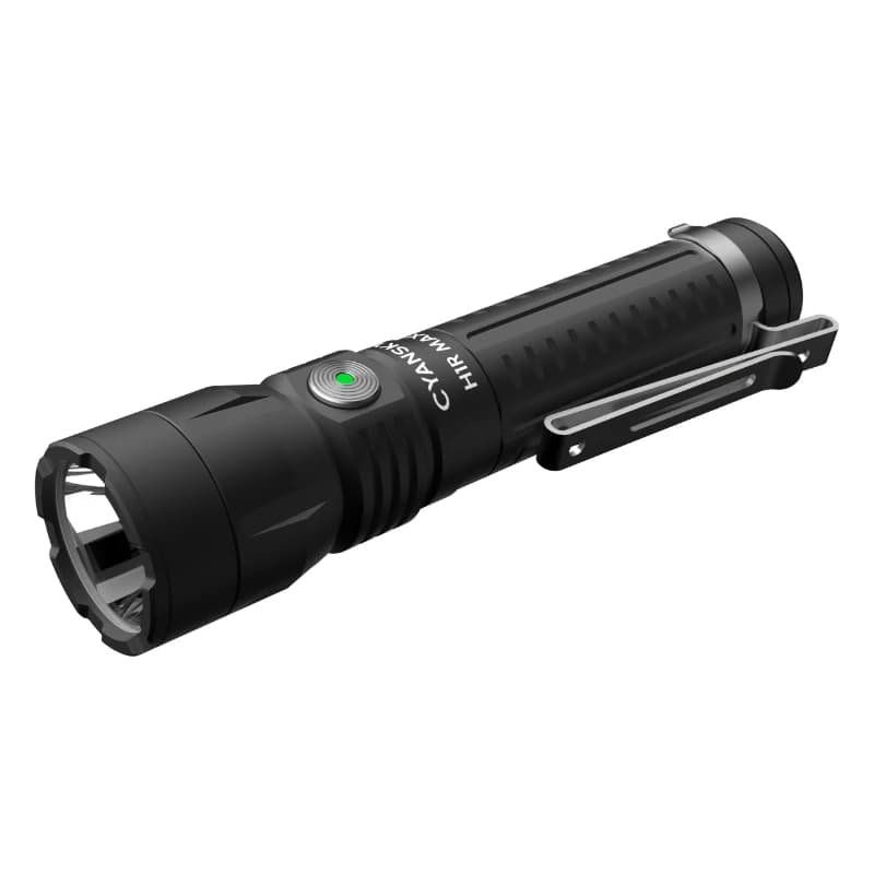 CYANSKY H1R Max Potente LED Torcia posteriore magnetica 1500lm 450M Torce tattiche Torcia tascabile ricaricabile EDC 18650