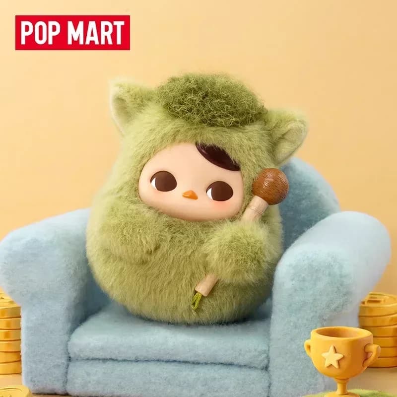 POP MART PUCKY TAP TAP BABIES Series Ciondolo in vinile e peluche, Giocattoli trendy in scatola a sorpresa, Mystery Box, Action Figure, Regalo
