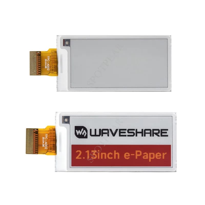 Raspberry Pi 2.13 inches E-Paper HAT (G) SPI Resolution 250x122 red/yellow/black/white for Arduino/Jetson Nano/STM32