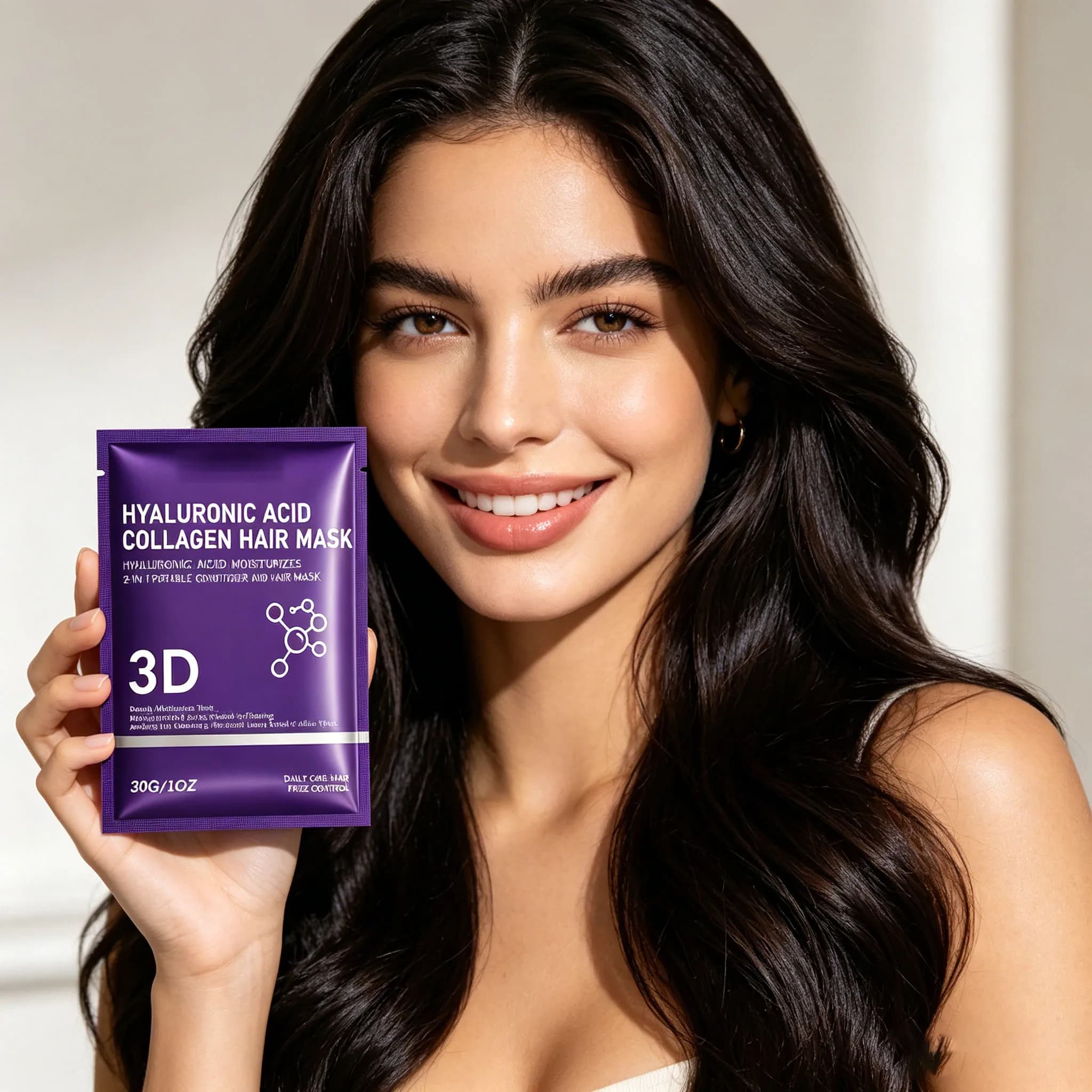 Moisturize Hair Mask Soothes Damaged Frizzy Hair Reduces Breakage Light Smooth Texture Fluffy Nourishing Repair Hair Conditioner