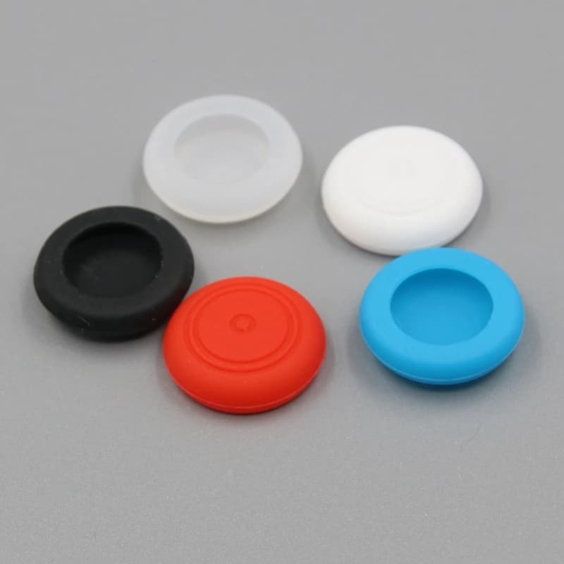 2 pezzi Joystick Cap Silicone Analog Thumbstick Button Cover per Nintendo Switch