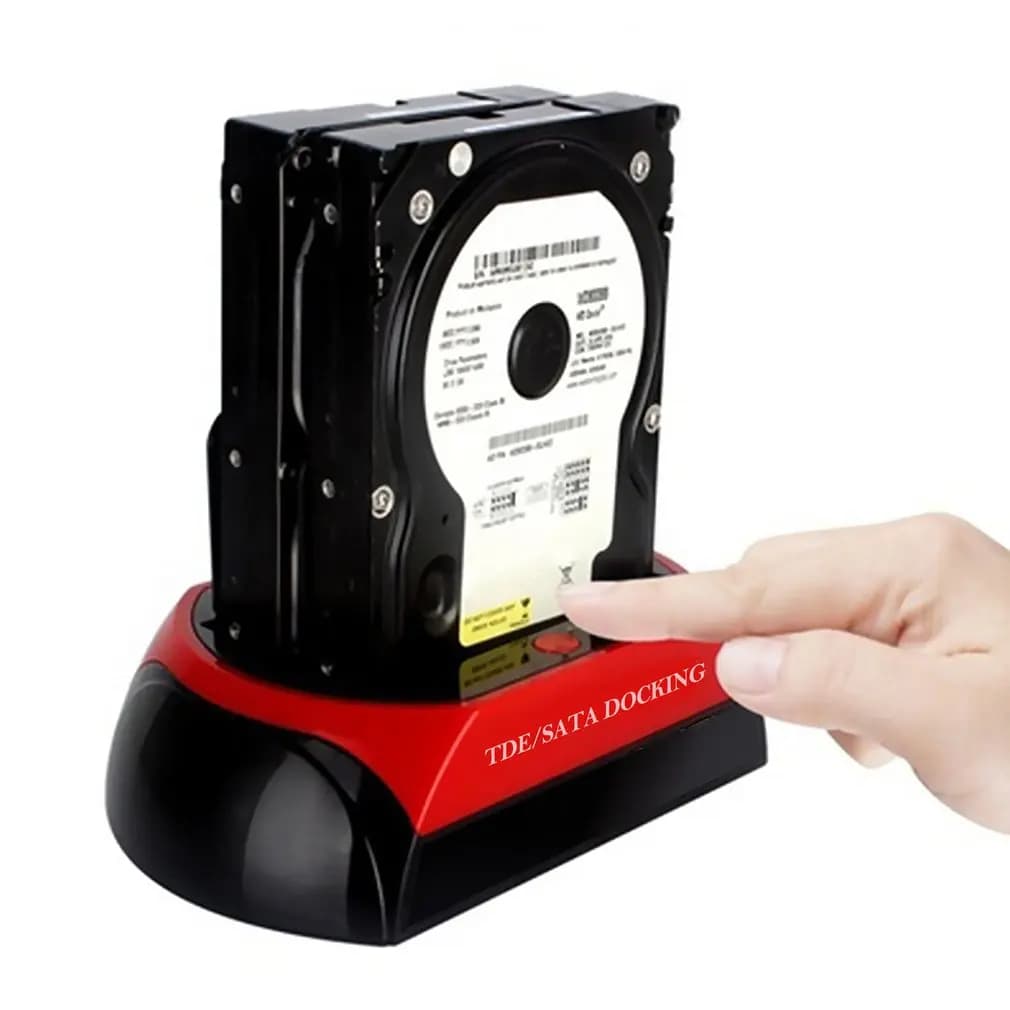 2.5/3.5 "SATA IDE HDD Docking Station Clone HDD Custodia USB 2 Porte USB 2.0 Tipo C Hub MS/M2/XD/CF/SD/TF Lettore di schede All'ingrosso