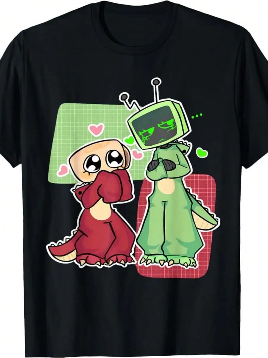 Vee And Shelly From Dandy s World For Boys And Girls 2025 T-Shirt Hoodie