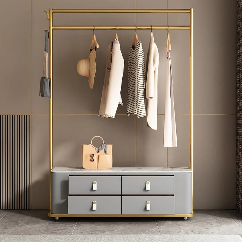 Appendiabiti dal pavimento al soffitto camera da letto soggiorno casa scarpiera da ingresso multifunzionale appendiabiti integrato stendibiancheria ra