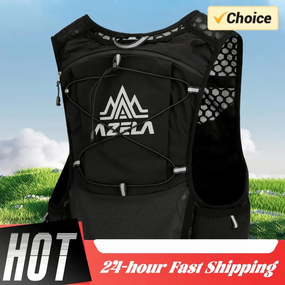 Zaino Leggero per Trail Running, Gilet Idratazione per Corsa, Zaino Porta Acqua per Trail Running, Maratona, Gare e Escursioni