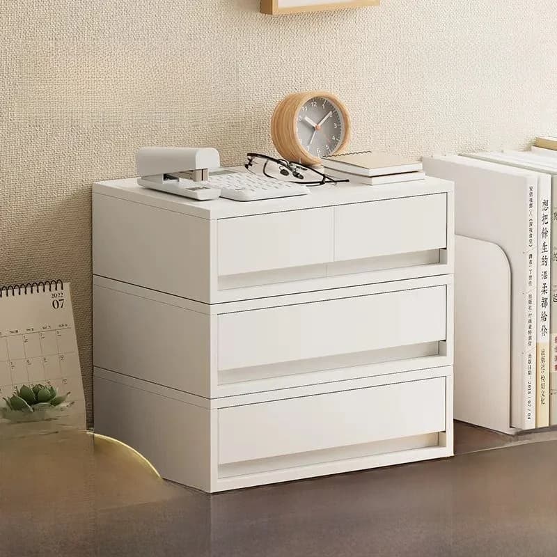 Organizer da Scrivania a Cassetti, Scatola Portaoggetti per Ufficio, Contenitore Multilivello per Documenti A4, Organizer Sotto Scrivania per Dormitorio