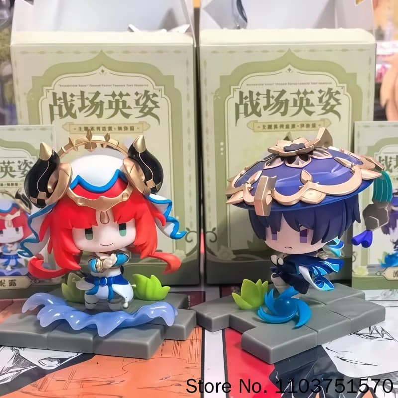 Genshin Impact Sumeru Series Blind Box Figure Desktop Decoration Wanderer Alhaitham Nahida Collectible Birthday Gift