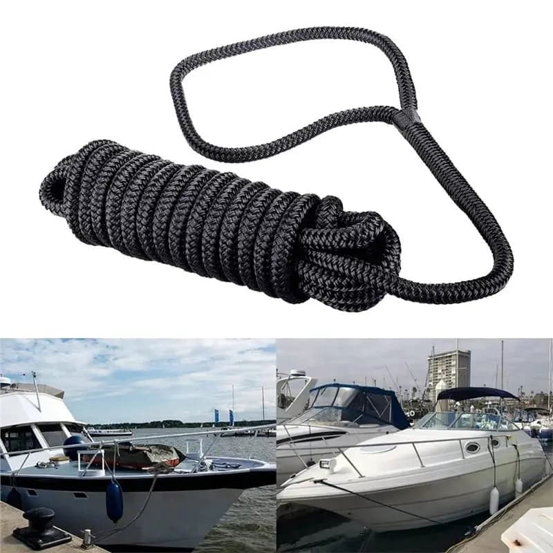 Corda di ormeggio ABBP per barche, 3/8 di pollice, in nylon, per yacht, accessori per ancoraggio e rigging