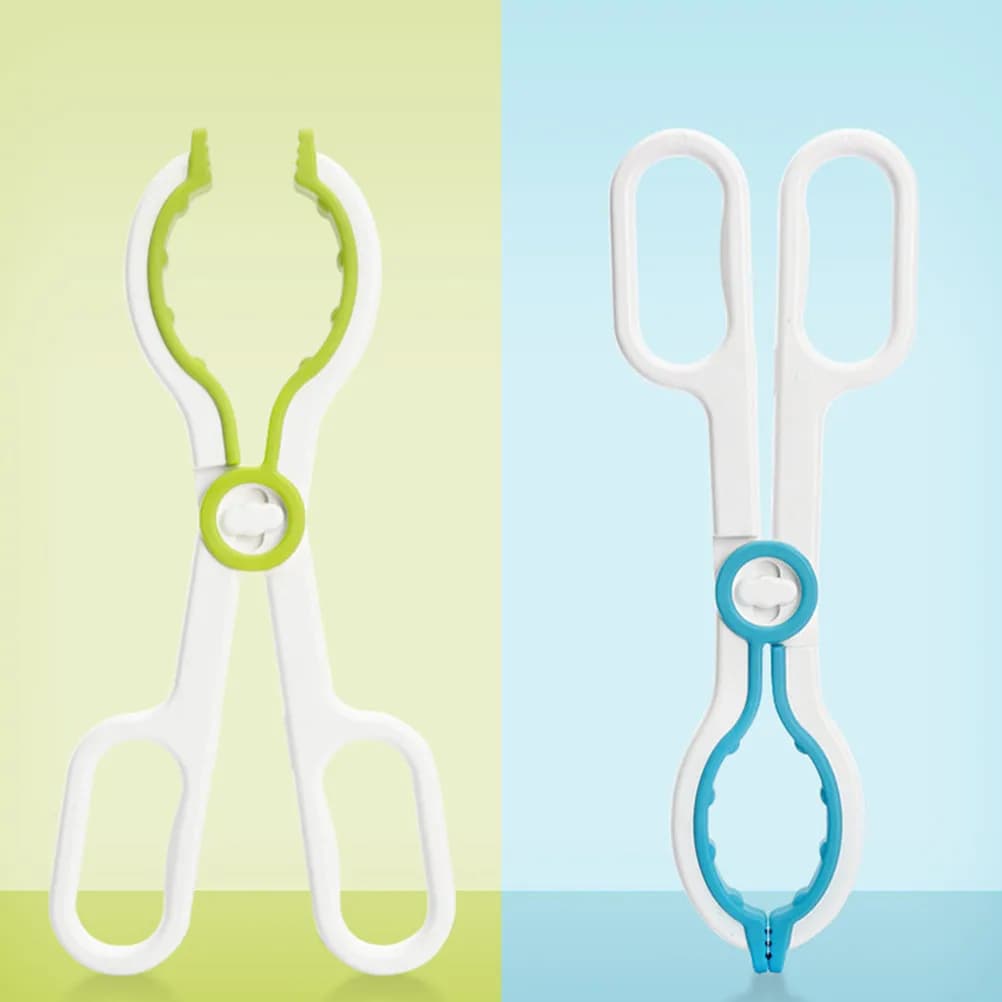1 Pezzo Pinza Antiscivolo per Biberon Rimovibile, Pinze Ergonomiche per Bottiglie e Ciucci, Supporto per Ciuccio e Massaggiagengive