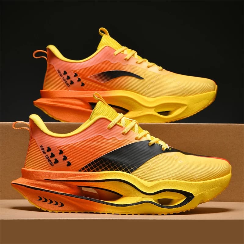 Marathon Men Running Shoes Carbon Board Speciality Sports Outdoor Breathable Lightweight Women's Comfortable Athletic Sneakers