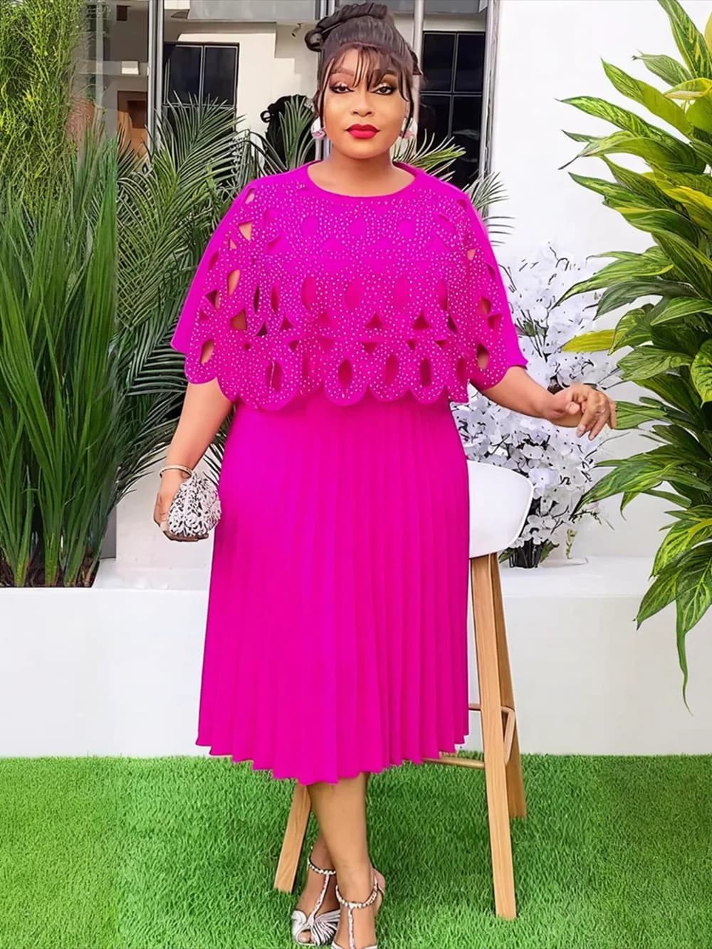 Eleganti Abiti Africani per Donne, Dashiki Ankara, Outfit da Ufficio, Vestito Lungo da Sera Plus Size Stile Turco 2026