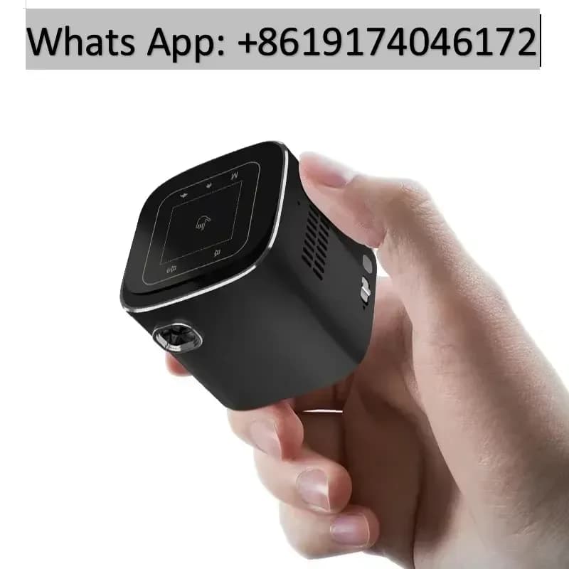 D048A Smart Projector Full HD Home Theater 4K Mobile Portable Pico Cube LED 9 Wireless Cinema Mini Projector