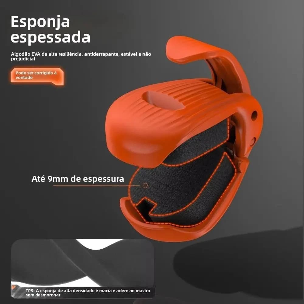 Supporto per canna da pesca multifunzionale antiscivolo da 2/4 pezzi, resistente, montabile a parete, fissatore per canna da pesca, morsetto per canna da pesca, clip per canna da pesca