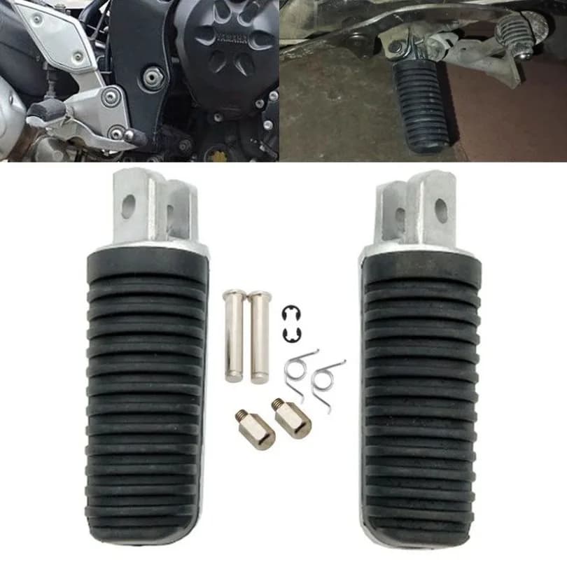 Pedale anteriore del motociclo Poggiapiedi Pioli Poggiapiedi Pedane Per Yamaha YBR250 YS250 YBR YS 250 1 Coppia