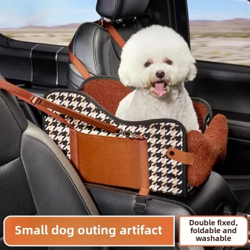 Bed Center Console Pet Seat Cushion for Cats Dog Cat Travel Car Accessories Carriers Safety Kennel Armrest