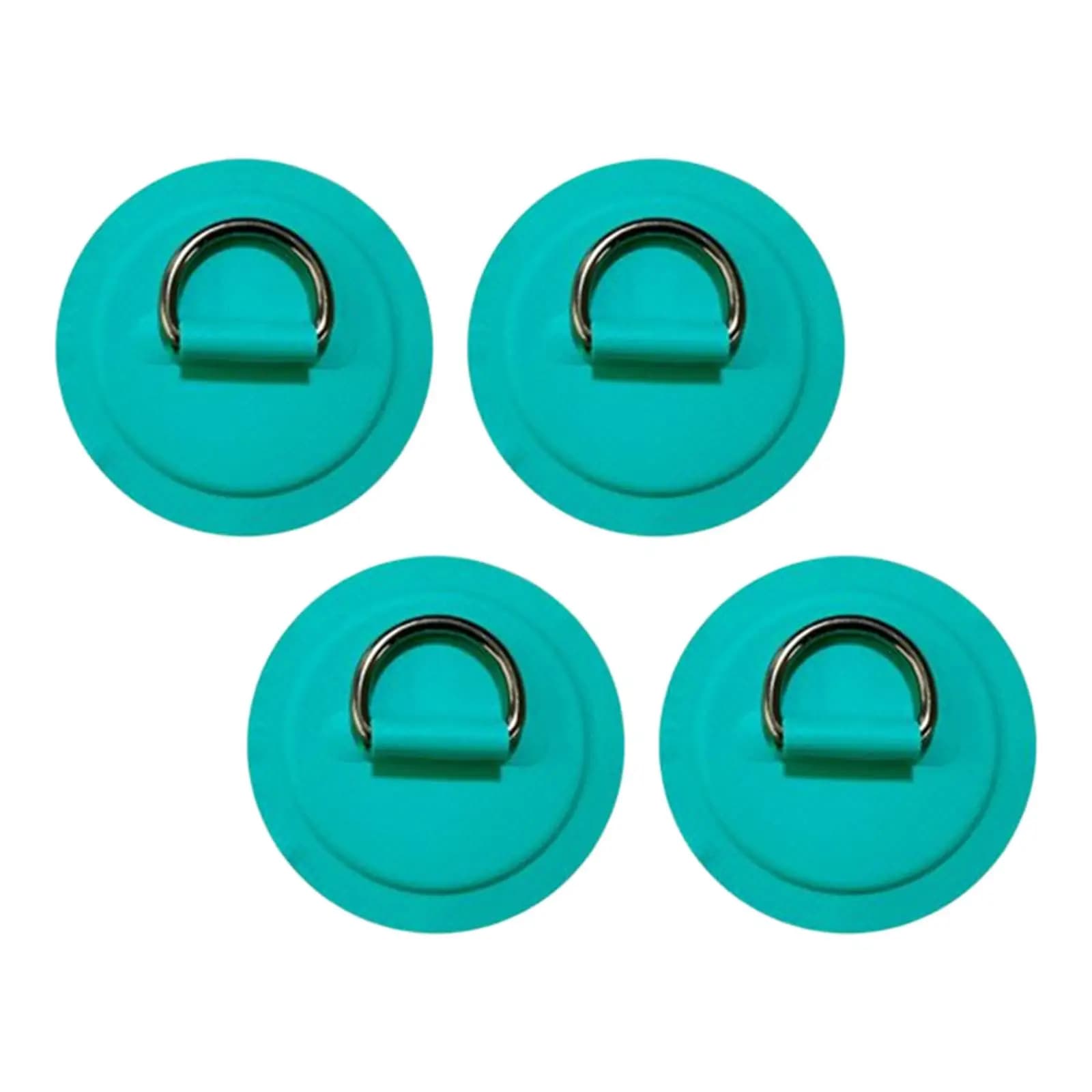 Kayak D Rings Patch Nylon Pad Anchor Kit for Inflatable Boat Dinghy Rafting Stand Up Paddle Board Use