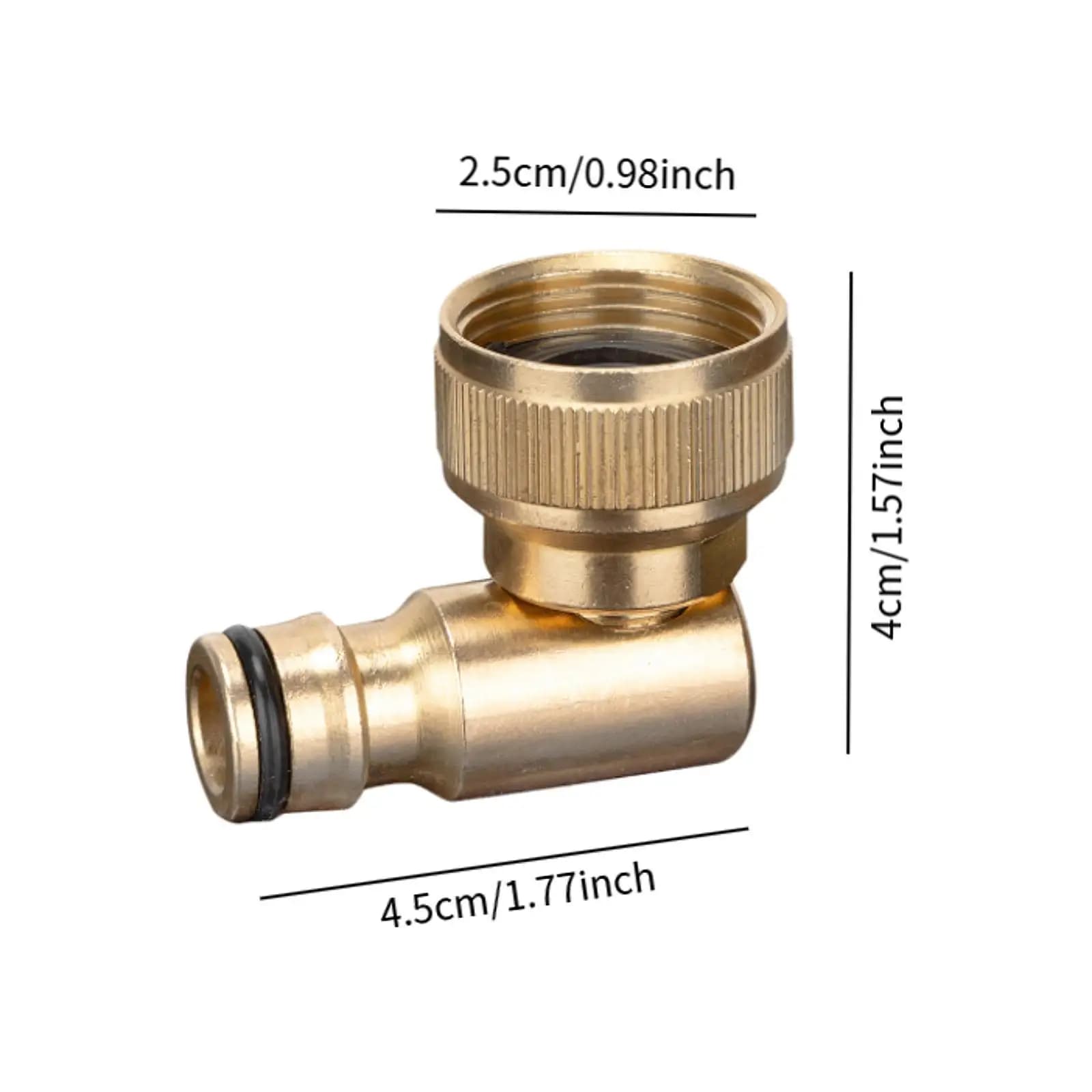 Garden Faucet Converter, 1/4 Pvc Robust Adapter for Wrap and Water Pipes