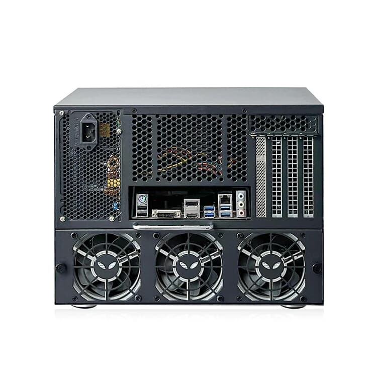 Manufacturer Nas Network Attached Storage Server Gpu Tower Computer Desktop Pc Enclosure Server Chassis 9 Bays Nas Server case