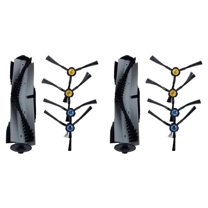 【NUOVISSIMO】2 set per aspirapolvere robot Silvercrest SSR1 SSRA1 A9 A7 A80 Plus A10s L100, spazzola principale e spazzola laterale di ricambio