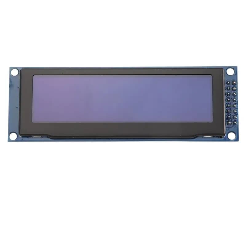 AT82-3.12 Inch OLED Display 256X64 SSD1322 Driver Graphic LCD Module Parallel/SPI Soldering Pin For Arduino/C51