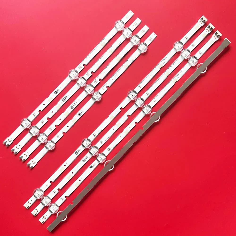 La striscia LED da 8/24 pezzi è compatibile con Sammsung V5DN/V8DN-430SMA L1-N5K-D3-FAM-R3 UN43J5200AG UN43J5200 2015 SVS43 FCOM V5DN-430SMA-R1