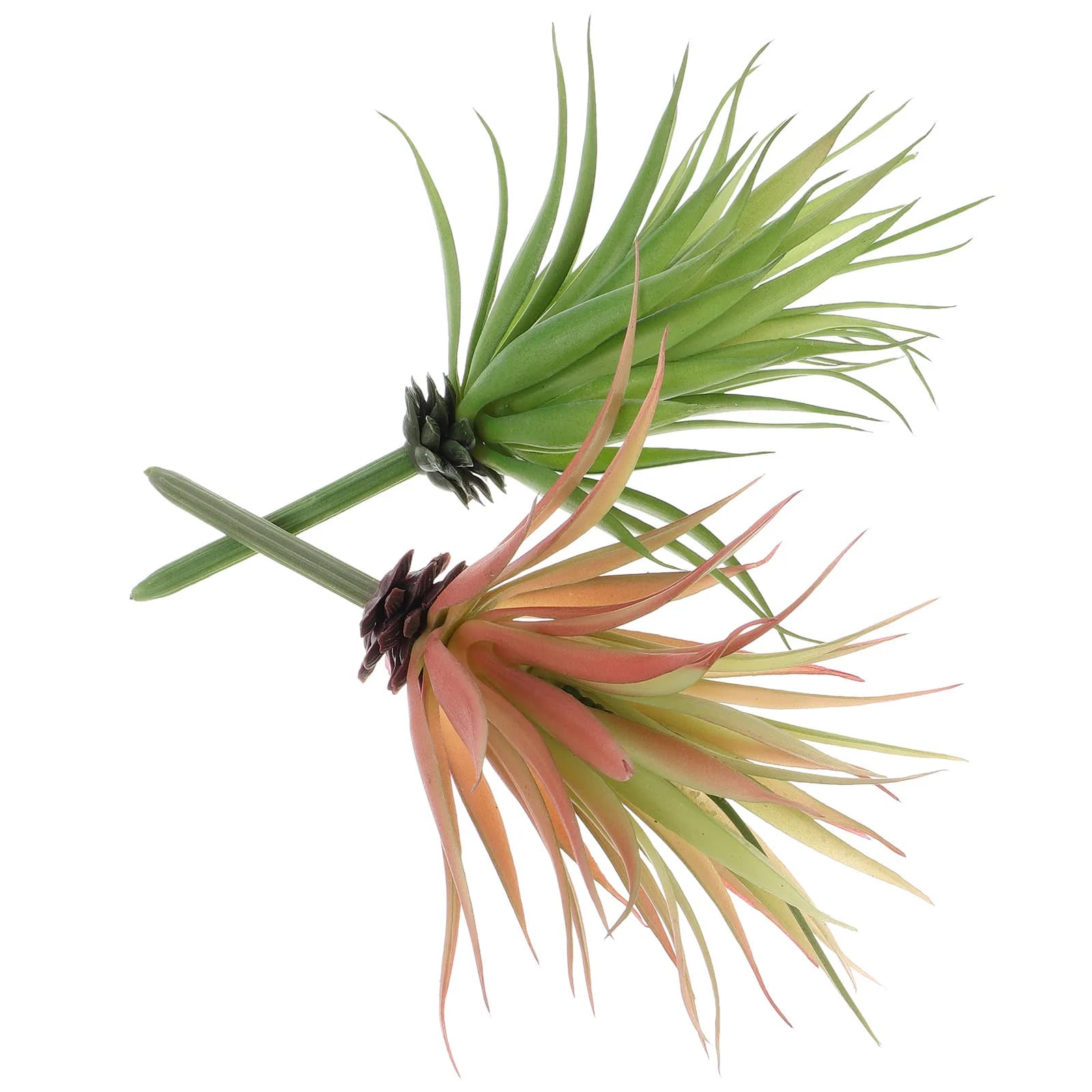 2Pcs Artificial Plant Ornaments Highly Simulated Pe Material Reliable Decorative Fresh Look for Various Spaces