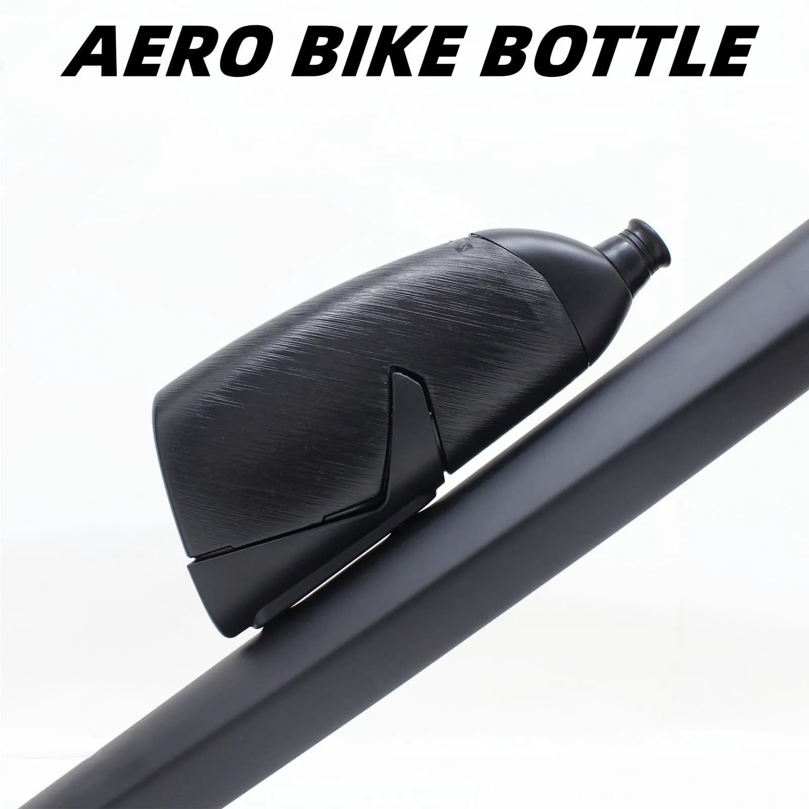 La bottiglia d'acqua per bici Aero include la bottiglia + portaborraccia Portabottiglie per bicicletta da corsa Bottiglia sportiva ultraleggera a prova di perdite da 500 ml