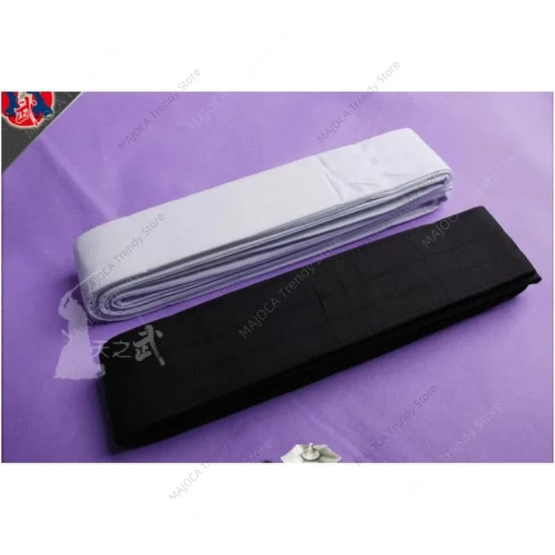 Japanese Style Kendo Iaido Aikido Belt Obi Martial Arts Uniform Sportswear Dobok Laiko Belts Kendo Protective Accessory